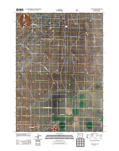 Cabin Lake 2011 topographic map thumbnail