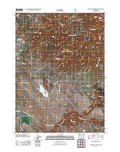 Campbell Reservoir 2011 topographic map thumbnail
