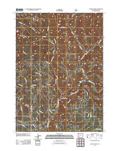 Dumont Creek 2011 topographic map thumbnail