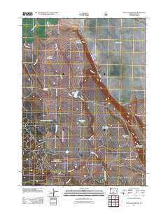 Duncan Reservoir 2011 topographic map thumbnail
