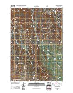 Jimtown 2011 topographic map thumbnail