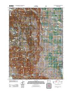 Fitzwater Point 2011 topographic map thumbnail