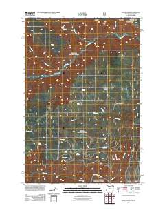 Elbow Creek 2011 topographic map thumbnail