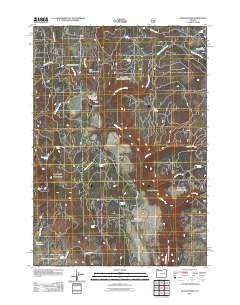 Dollar Basin 2011 topographic map thumbnail