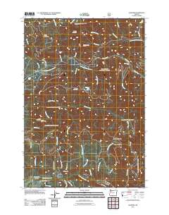 Elkhorn 2011 topographic map thumbnail