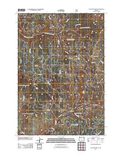 Flagstaff Butte 2011 topographic map thumbnail