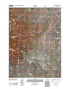 Drake Peak 2011 topographic map thumbnail