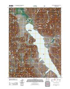 Drews Reservoir 2011 topographic map thumbnail