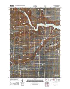 Fly Creek 2011 topographic map thumbnail