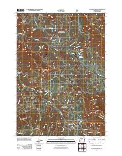 McCredie Springs 2011 topographic map thumbnail