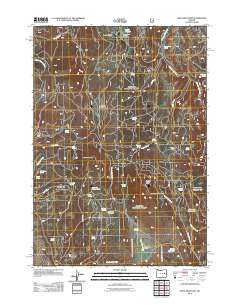 Knox Mountain 2011 topographic map thumbnail