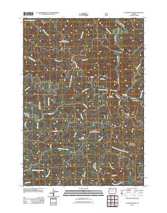 Goodwin Peak 2011 topographic map thumbnail