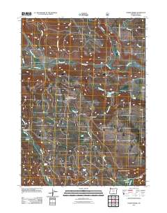 Horse Prairie 2011 topographic map thumbnail