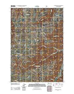 Gumboot Butte 2011 topographic map thumbnail