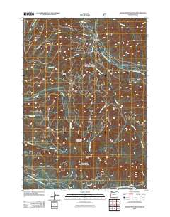 Grasshopper Mountain 2011 topographic map thumbnail
