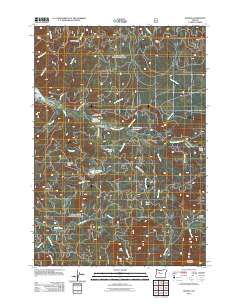 Idanha 2011 topographic map thumbnail