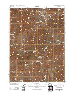 Josephine Mountain 2011 topographic map thumbnail