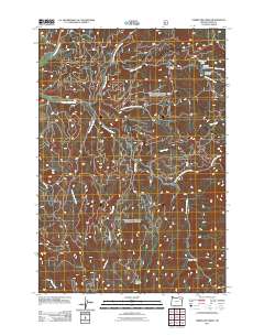Limber Jim Creek 2011 topographic map thumbnail