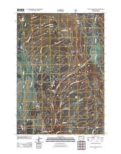 Logan Valley East 2011 topographic map thumbnail