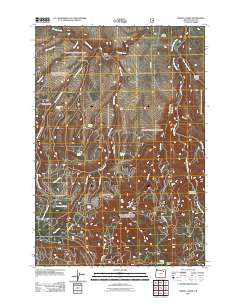 Marley Creek 2011 topographic map thumbnail