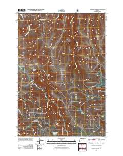 Lefevre Prairie 2011 topographic map thumbnail