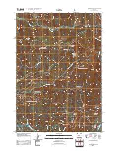 Mount Hagan 2011 topographic map thumbnail