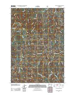 Niagara Creek 2011 topographic map thumbnail