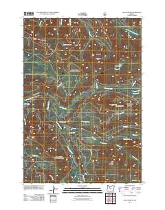 Mount Bruno 2011 topographic map thumbnail