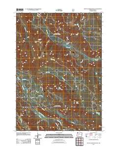 Mount David Douglas 2011 topographic map thumbnail