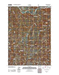 Nimrod 2011 topographic map thumbnail