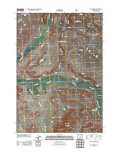 Mud Spring 2011 topographic map thumbnail