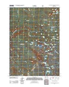 Packsaddle Mountain 2011 topographic map thumbnail