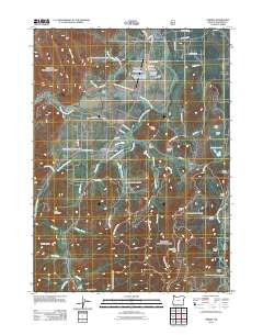O'Brien 2011 topographic map thumbnail