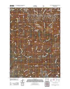 Pine Creek Mountain 2011 topographic map thumbnail