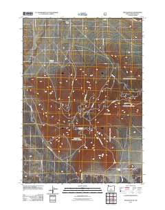 Pine Mountain 2011 topographic map preview