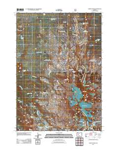 North Sister 2011 topographic map thumbnail