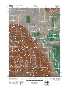 Paisley 2011 topographic map thumbnail