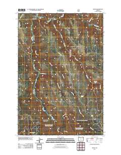 Minam 2011 topographic map preview