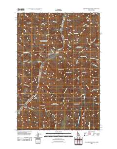 Old Timer Mountain 2011 topographic map thumbnail