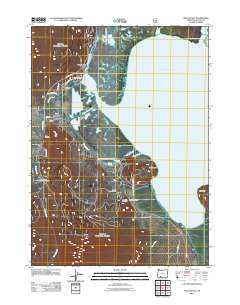 Pelican Bay 2011 topographic map thumbnail