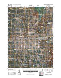 Riverbed Butte Spring 2011 topographic map thumbnail