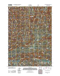 Sardine Butte 2011 topographic map thumbnail
