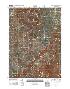 Sandhill Crossing 2011 topographic map thumbnail