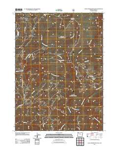 Quail Prairie Mountain 2011 topographic map thumbnail