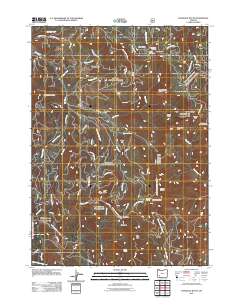 Ragsdale Butte 2011 topographic map thumbnail