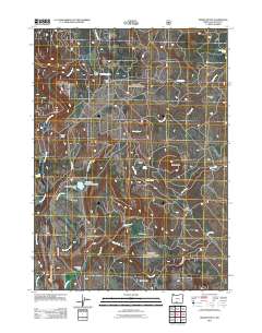 Rodeo Butte 2011 topographic map thumbnail