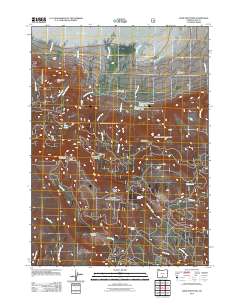 Slide Mountain 2011 topographic map thumbnail