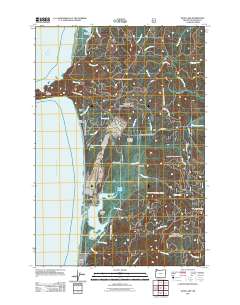 Sand Lake 2011 topographic map thumbnail
