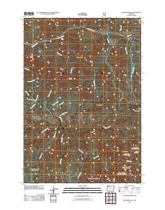 Rooster Rock 2011 topographic map thumbnail