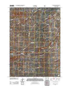 Shevlin Park 2011 topographic map thumbnail